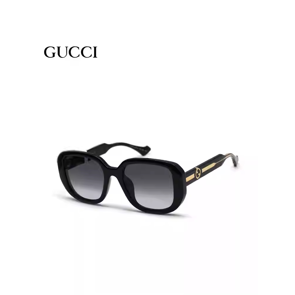 แว่นกันแดด GUCCI กรอบแว่นตากันแดด GG1557SK สำหรับผู้ชายและผู้หญิง