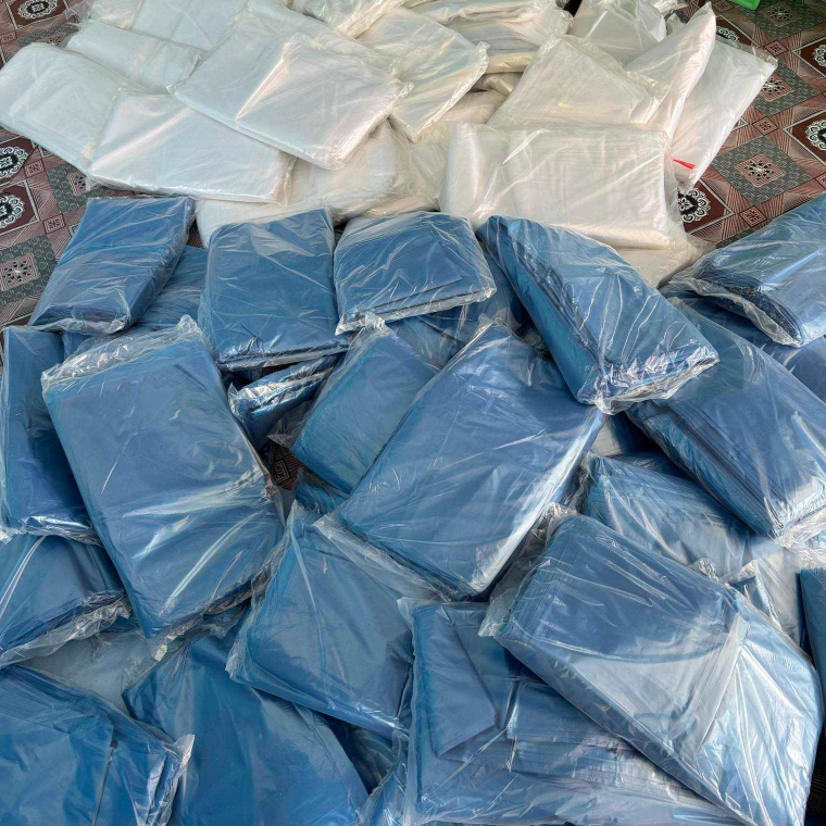 ถุงคลุมกล่อง เกรด A ขนาดกล่องกุ้ง คุณภาพดี ทนทาน ทำความสะอาดง่าย ใช้ซ้ำได้หลายรอบ (1 แพ็คมี 30-32 ใบ) - เกษตรกรรมยั่งยืน - รูปที่ 2