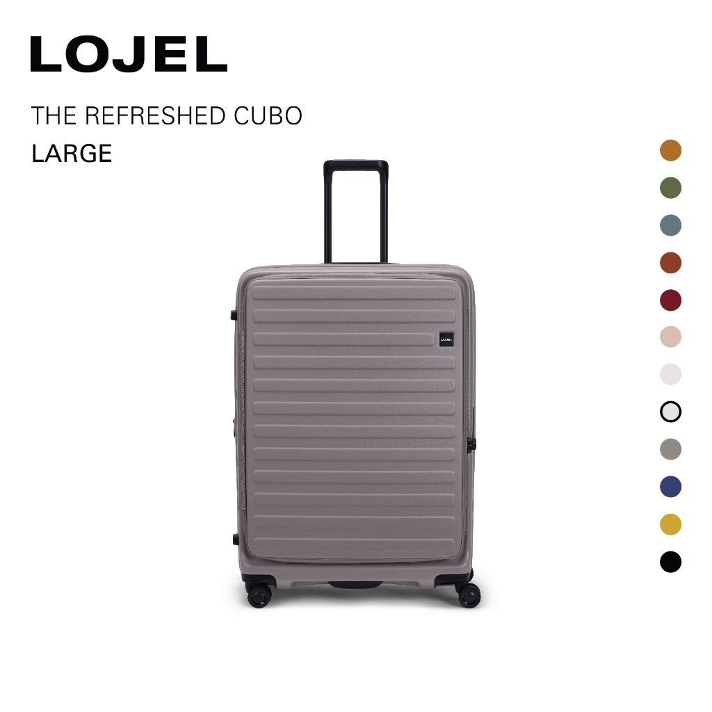 LOJEL กระเป๋าเดินทาง Cubo Large Luggage 30" (Flat-Top Opening) รับประกัน 10 ปี