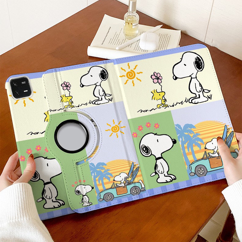 จัดส่งจากกรุงเทพฯเคสipad การหมุน 360 องศา Snoopy Pro13 รูปที่ 7