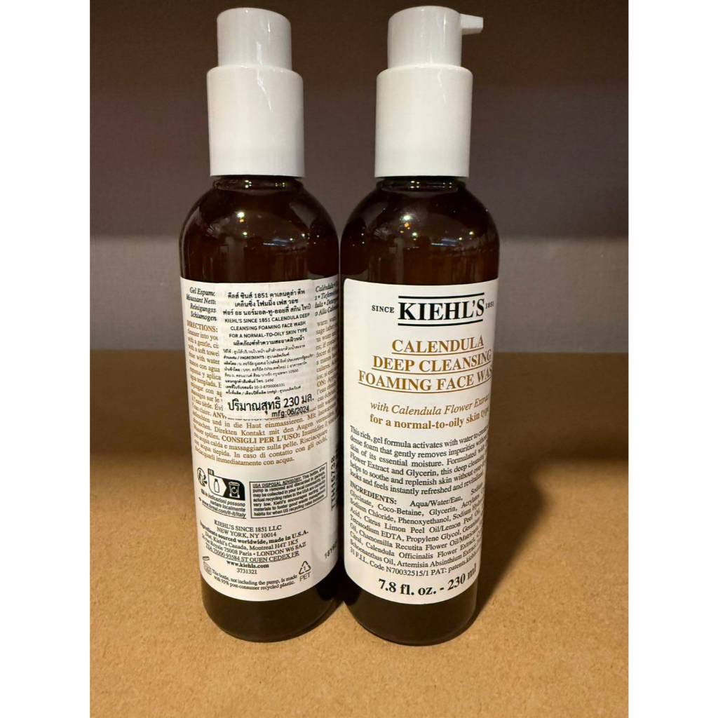 🌼✨ โฟมล้างหน้า Kiehl’s Calendula Deep Cleansing ✨🌼