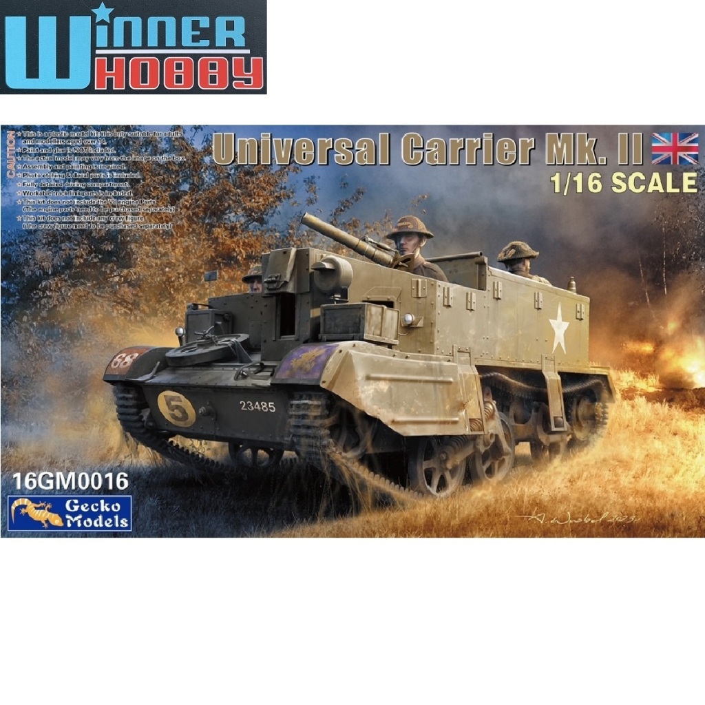 Gecko Models 16GM0016 Universal Carrier Mk. II ( 1/16)