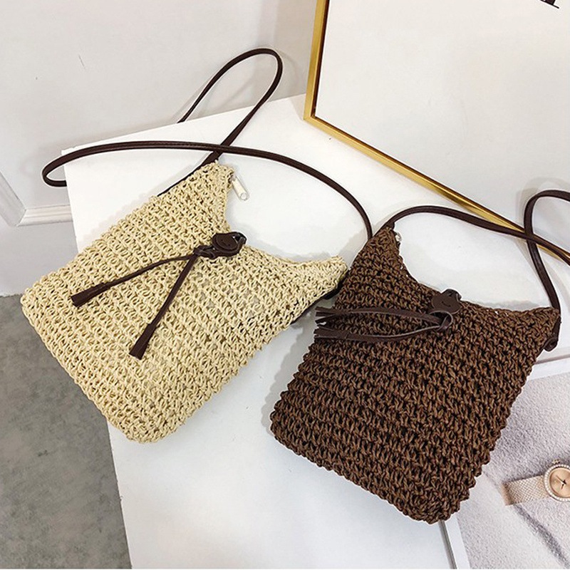 กระเป๋าสานสุดเก๋ Mini Soft (A11) กระเป่าสะพายข้าง