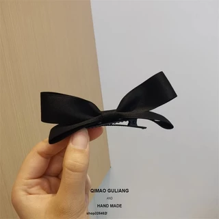 กิ๊บโบว์ติดผม ขนาดประมาณ 9 cm โทนสีพาสเทล งานสวยตรงปก (ด้านหลังเป็นงานกิ๊บปากเป็ด)