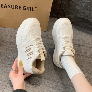 ส่งฟรี รองเท้าผ้าใบ พร้อมส่ง รองเท้าผ้าใบแฟชั่น สไตล์เกาหลี พื้นรองเท้ายางนุ่ม กันลื่น ระบายอากาศได้ดี [LN2001]