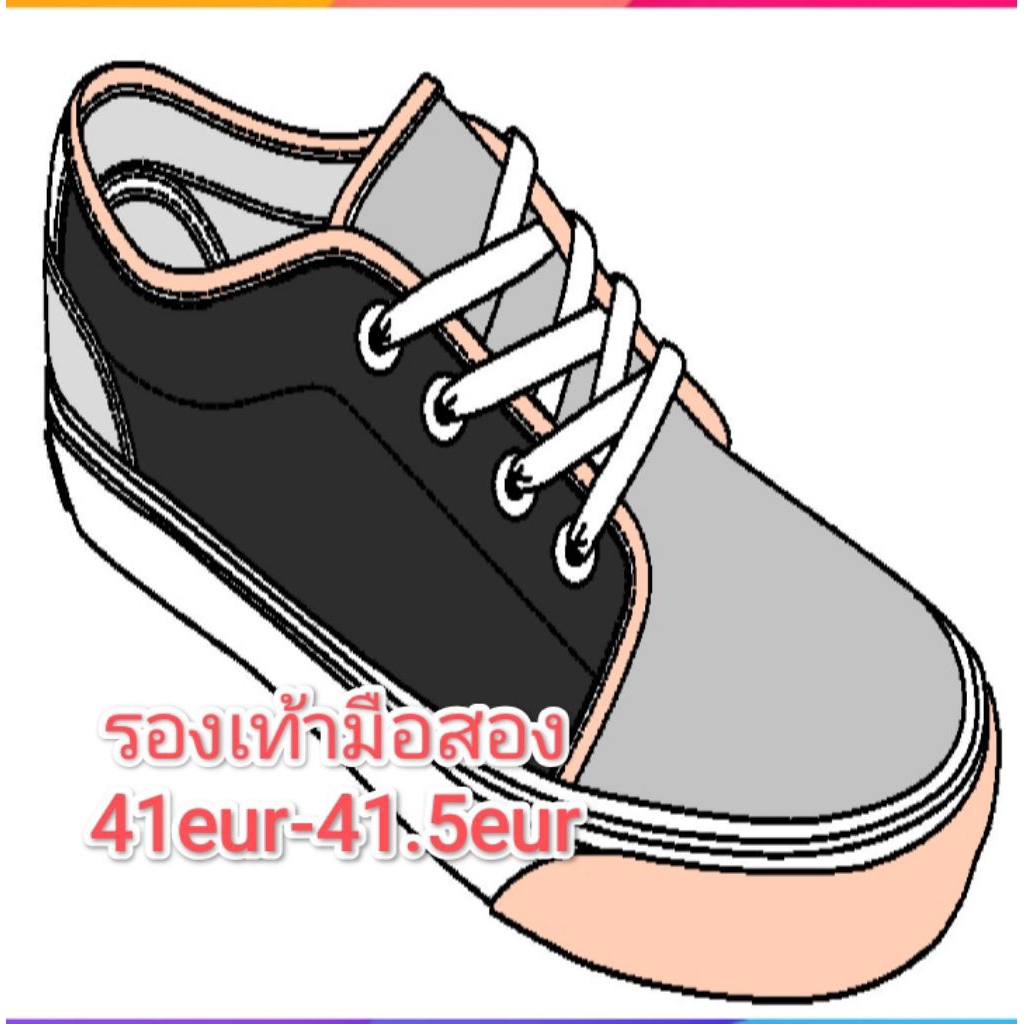 รองเท้ามือสอง41eur-41.5eur(Y)