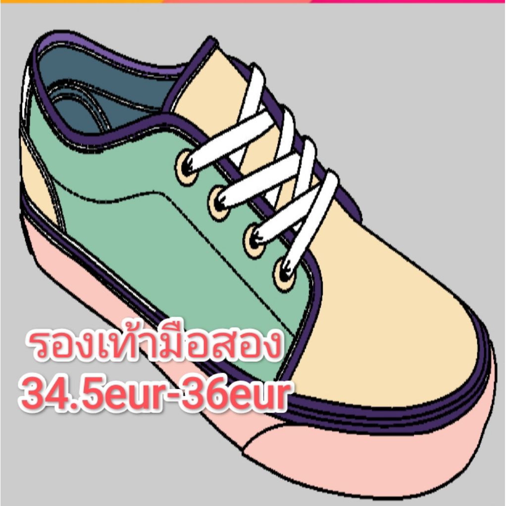 รองเท้ามือสอง34.5eur-36eur(A)✴️sale✴️