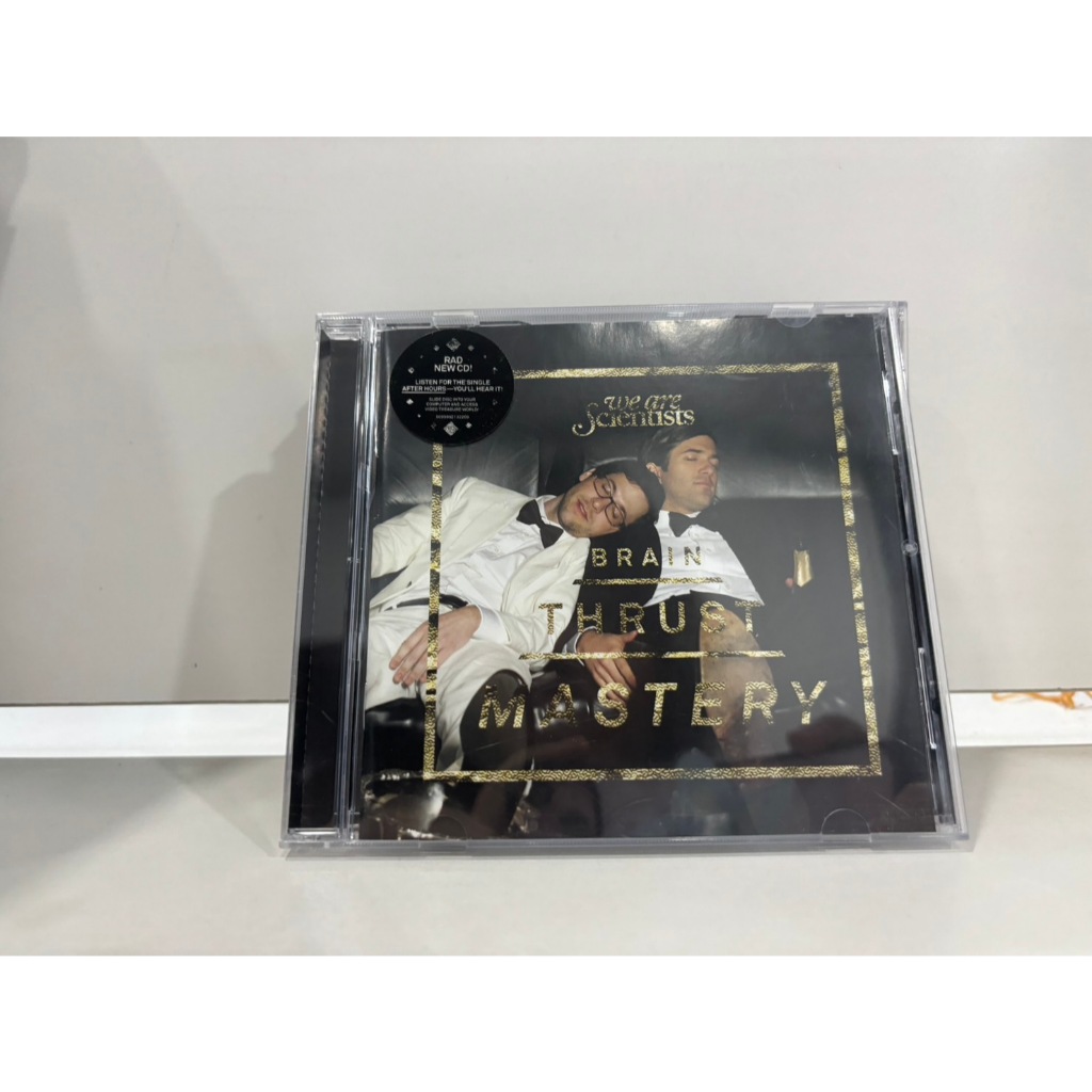 1 CD MUSIC  ซีดีเพลงสากล      WE ARE SCIENTISTS-BRAIN THRUST MASTERY  (K9F22)