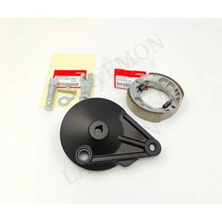 ฝาเบรคหลัง ฝาครอบดุมหลัง มือลิงลูกเบี้ยว ผ้าเบรค Wave100 ดรี…