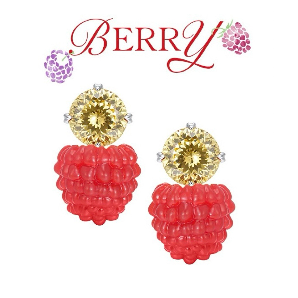 พรีออเดอร์ 🩷💜 ต่างหู BERRY YVMIN ของแท้100%