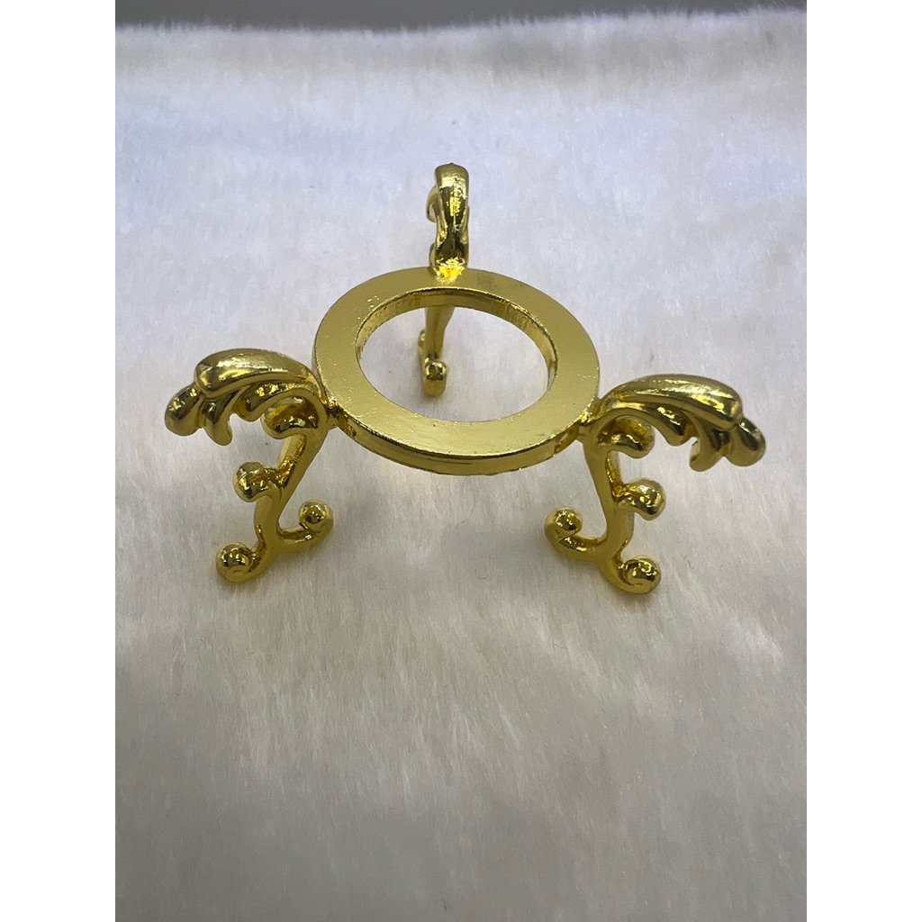 ฐานโลหะวางหินกลม ฐานลูกแก้ว เหมาะกับลูกแก้วขนาด 3-6 cm