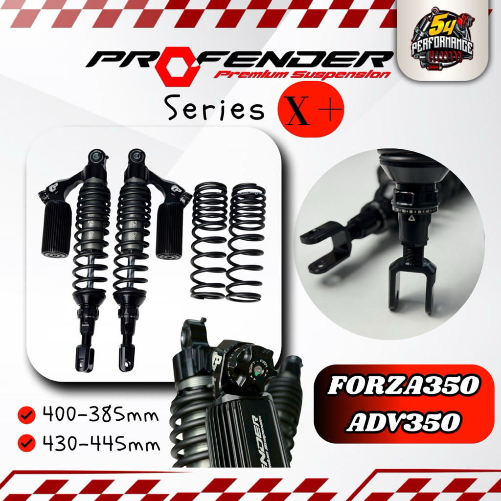 โช๊ค ProfenderXseries/SeriesX+ สำหรับ Forza350 Xmax300 ADV350 ของแท้พร้อมส่ง