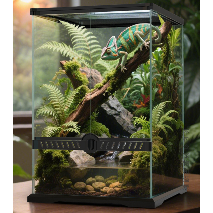 [ส่งด่วน] Nomoy Pet Terrarium Tank ตู้กระจกเลี้ยงสัตว์ มาตราฐาน มีที่ล๊อก วางไฟได้