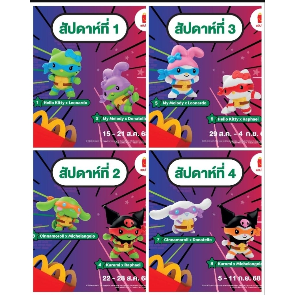 MC TMNT&HELLO KITTY AND FRIENS 2025