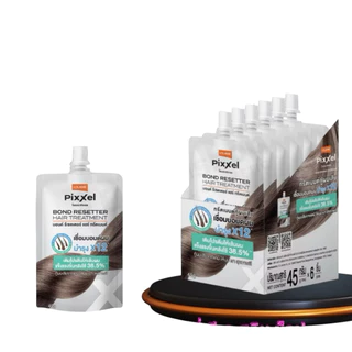 Lolane Pixxel Bond Resetter Hair Treatment โลแลน พิกเซล บอนด์ รีเซตเตอร์ แฮร์ ทรีทเม้นท์ เชื่อมแกนผม ขนาด 45ml.