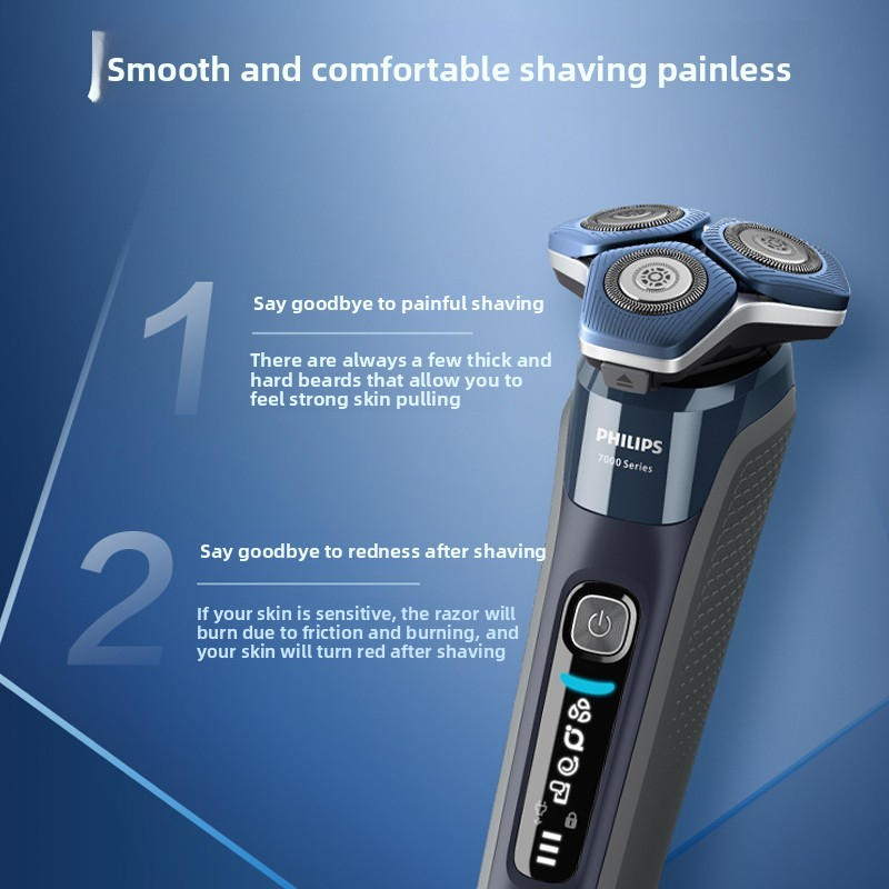 PHILIPS Series 7000 เครื่องโกนหนวด (สี Ink Black) รุ่น S7886/50