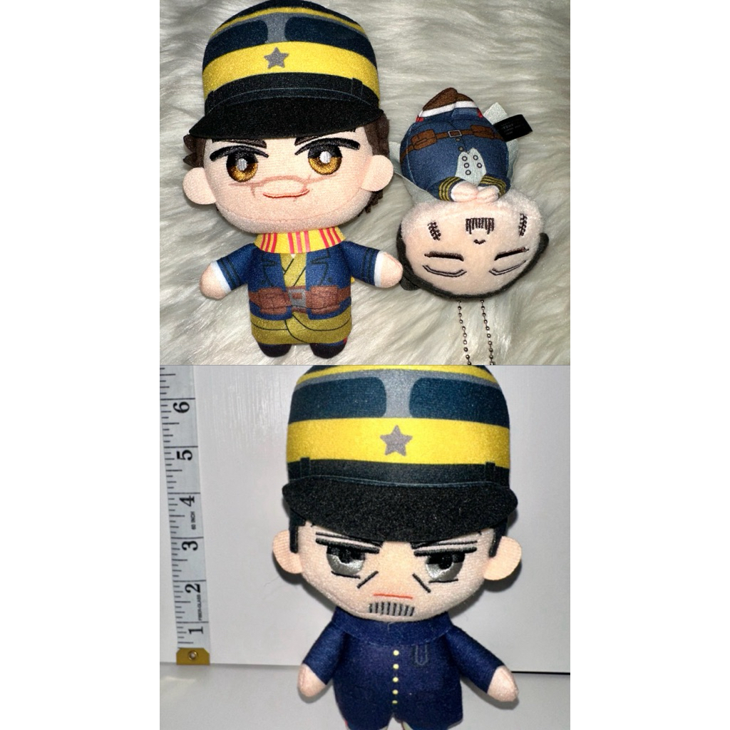 ตุ๊กตา พวงกุญแจ โกลเด้นคามุย Golden Kamuy Plush toy Saichi Sugimoto Golden Kamuy Japan Anime