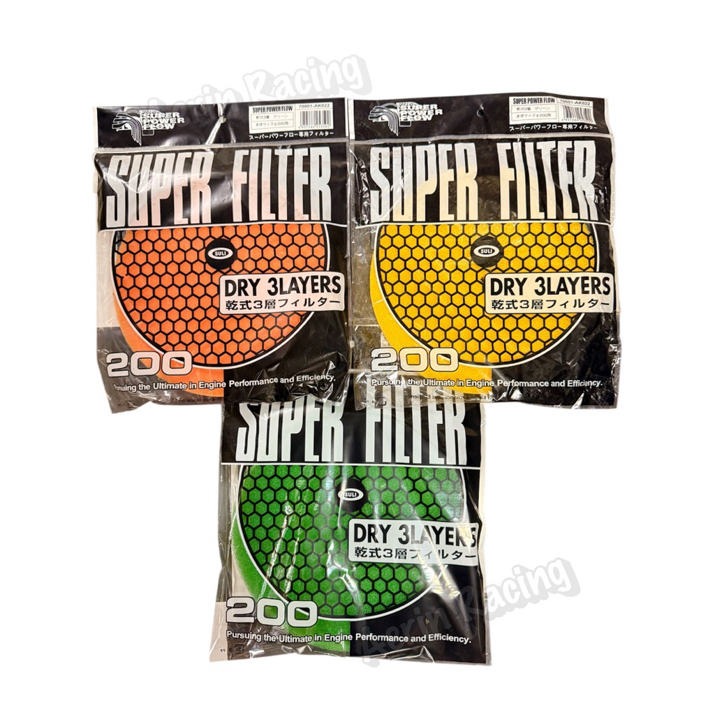 💥ผ้ากรองอากาศ กรองดอกเห็ด HKS มี 3สี ส้ม,เขียว,เหลือง