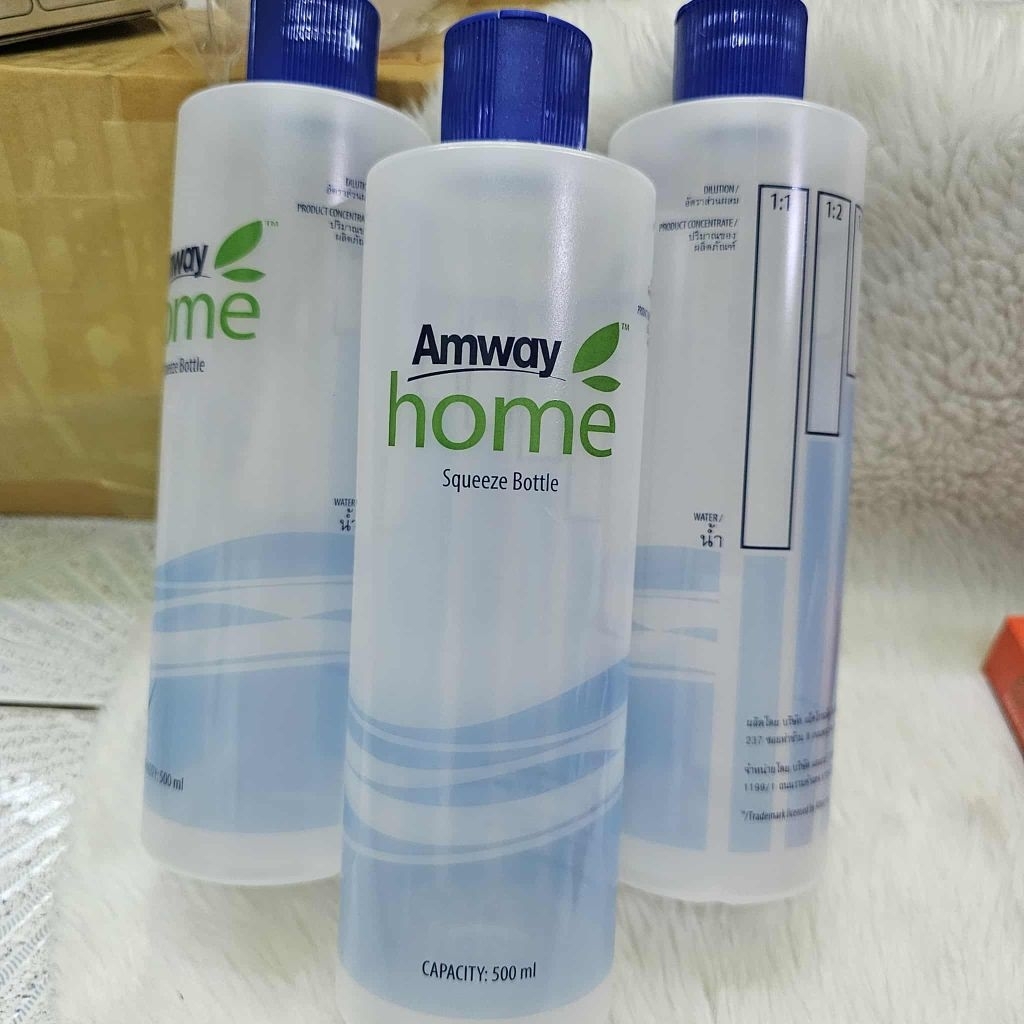 1 ขวด ขวดบีบ ใส่น้ำยาล้างจาน refill แอมเวย์ amway bottle squeeze 500ml