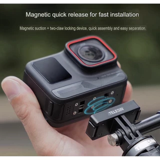 TELESIN for Insta360 X5 X4Air ACE PRO2 ACE PRO ACE Magnetic Quick Release Base ขายึดกล้องแบบแม่เหล็ก(Magnet)