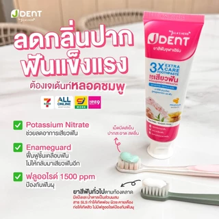 Jula’s Herb J Dent 3in1 Herbal White/3X Extra Care Toothpaste จุฬาเฮิร์บ เจเด้นท์ [มีให้เลือก 2 สูตร] [70 g./หลอด]