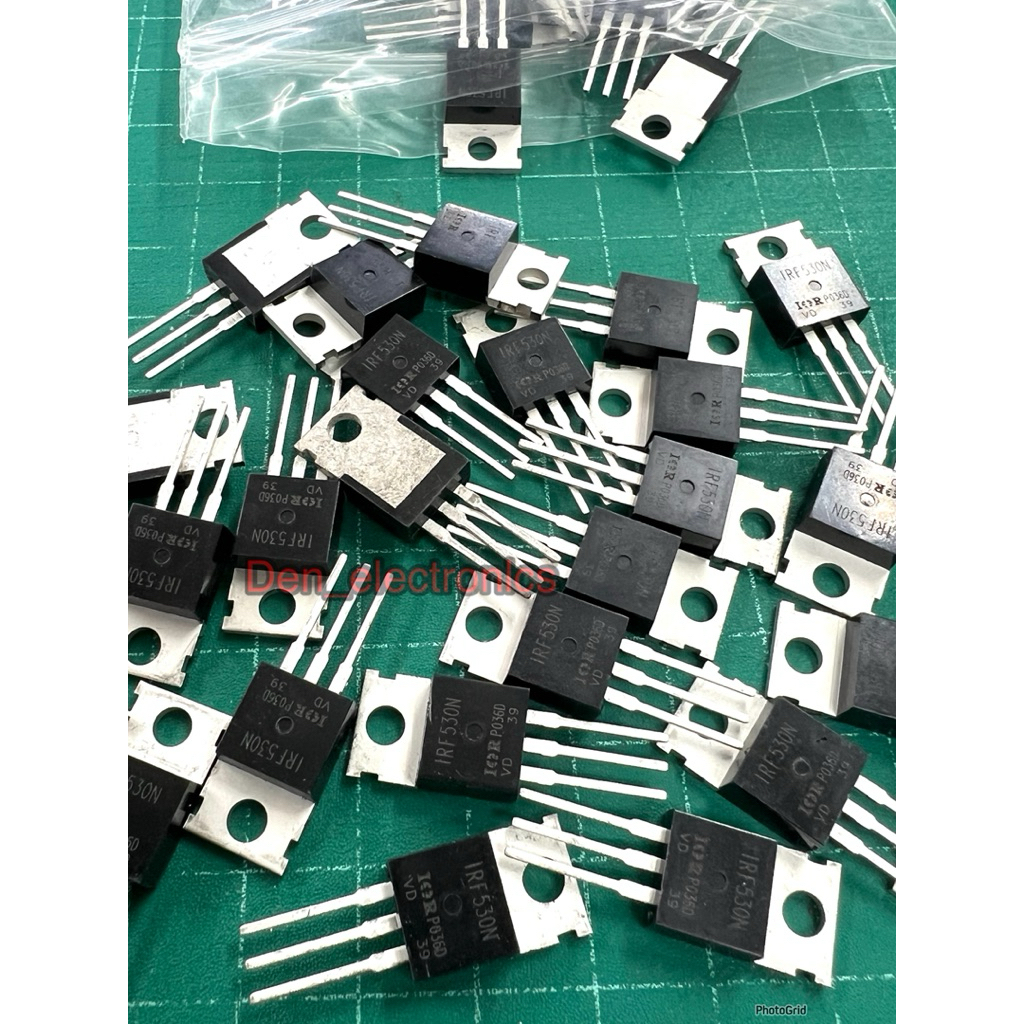 IRF530N   IRF540N  มอสเฟส  TO220  แพ็ค 10 ชิ้น ของใหม่แท้  พร้อมส่งจากไทย