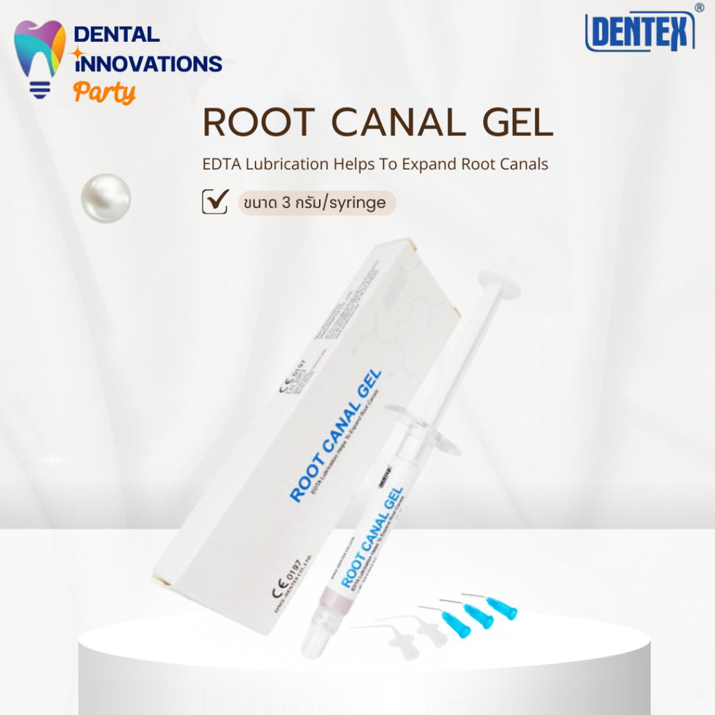 ROOT CANAL GEL EDTA Lubrication Helps To Expand Root