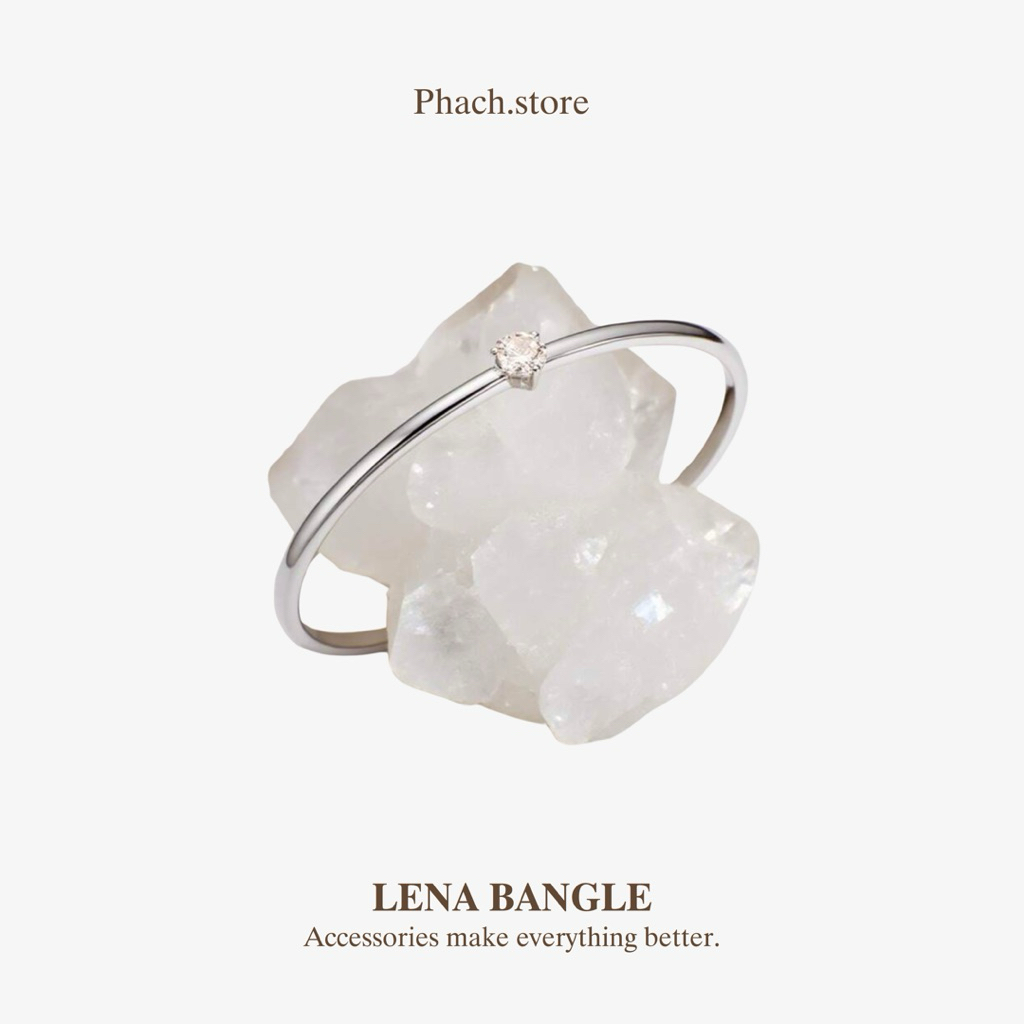 Lena bangle (Silver / Gold)