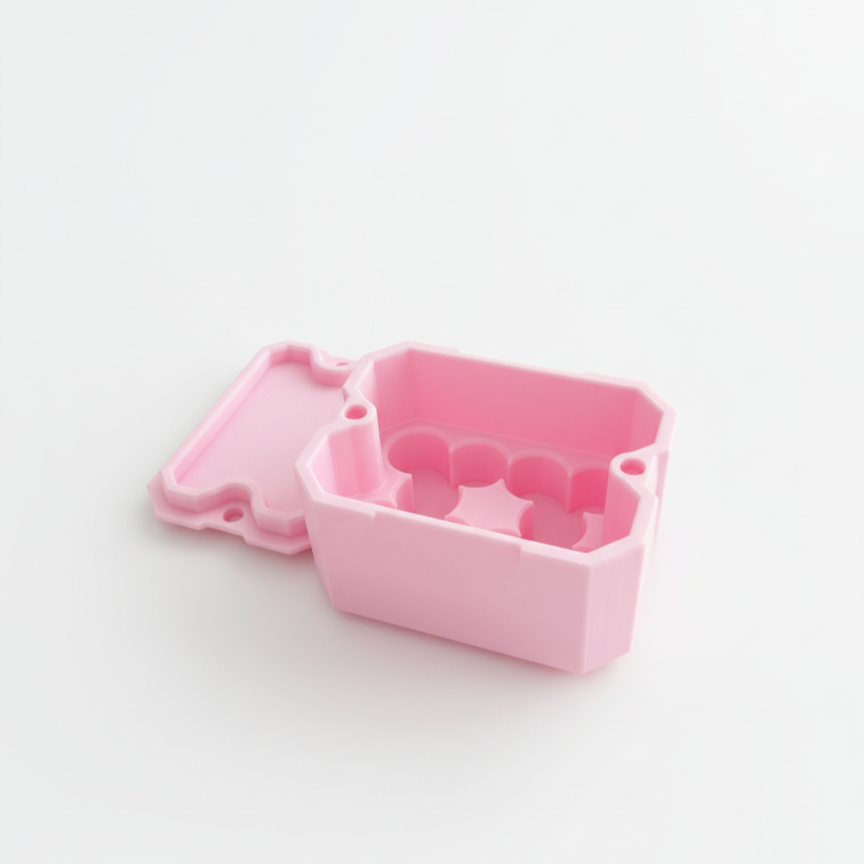 กล่องเก็บเปปไทด์ ขนาด 10 ช่อง ฝาแม่เหล็ก