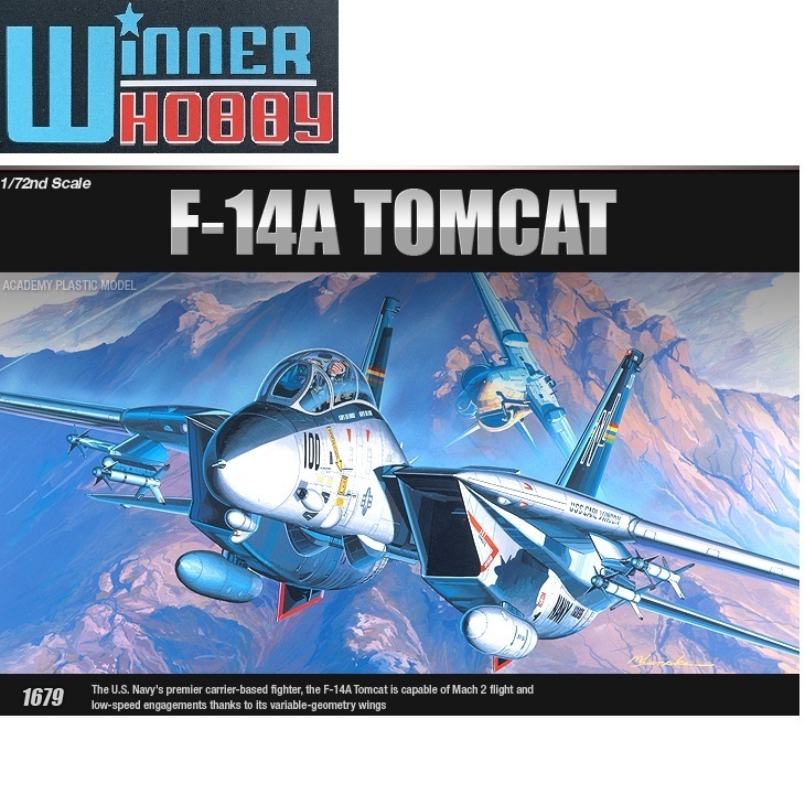 Academy 12471 F-14A TOMCAT scale 1/72