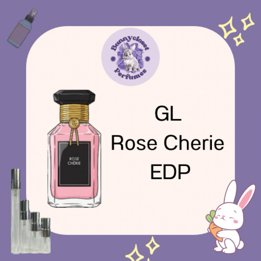 ~🌸☁️ Rose Cherie EDP☁️🌸 Rose Powdery Musk แท้💯จากช้อปยุโรป