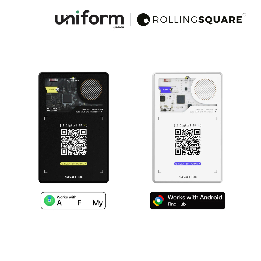 อุปกรณ์ติดตาม Rolling Square AirCard Pro AP/ Google