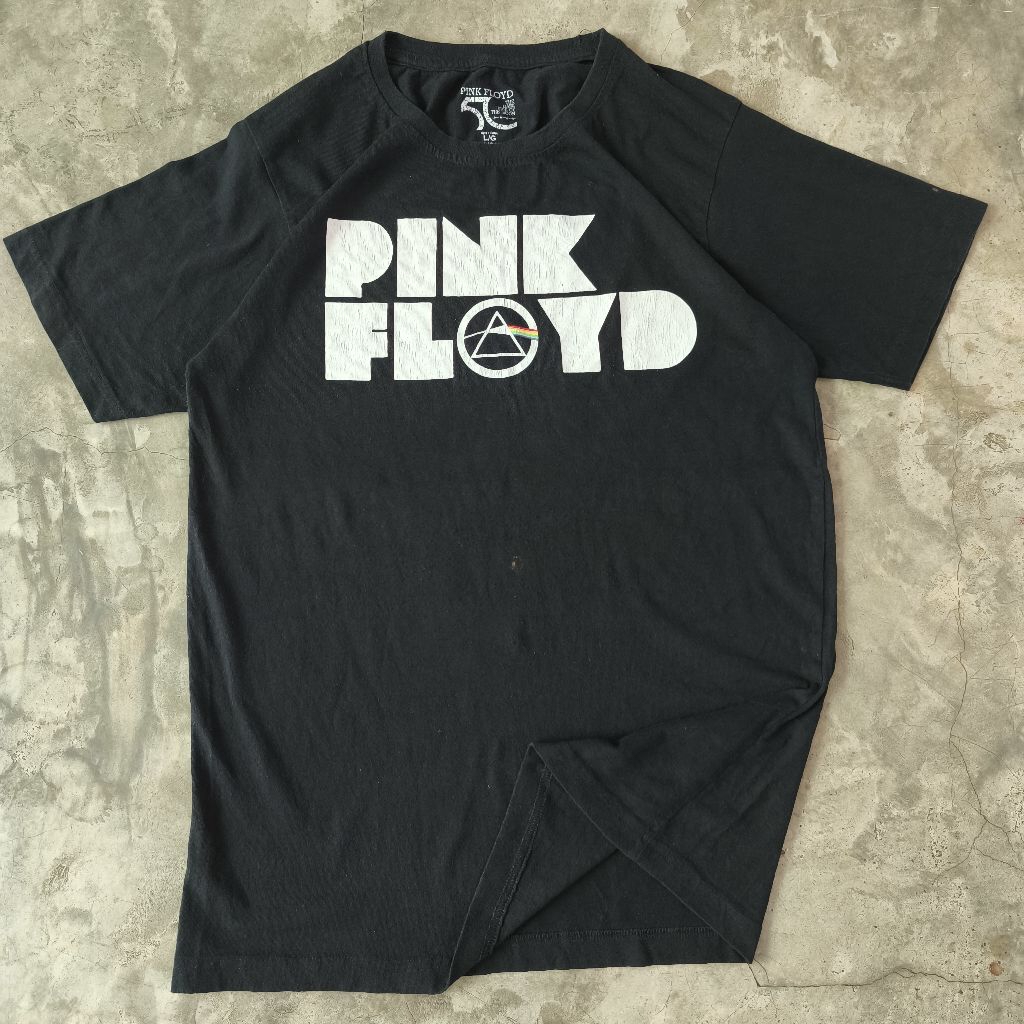 เสื้อยืด Pink Floyd The Dark Side of the Moon 50th Anniversary 2022 Size 20x29