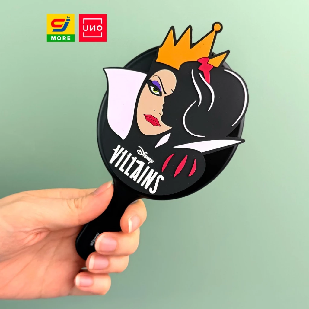 UNO กระจกถือ Disney Villains ลิขสิทธิ์แท้