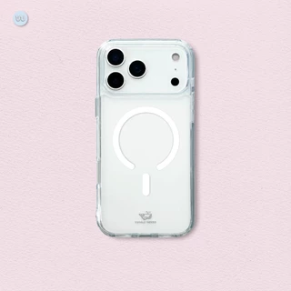(พร้อมส่ง) 17 series (เคส Crystal - X **แบบแม่เหล็ก**) เคส Whale Indeed รุ่นกระจกใส กันรอยขีดข่วน รุ่น Premium สูงสุด
