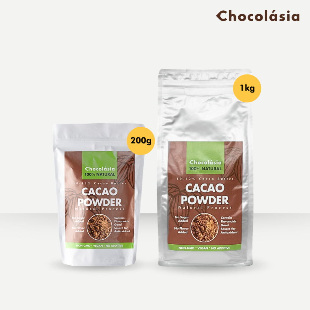 Cacao Powder (NATURAL PROCESS) หรือผงคาเคาแท้ 100% ผลิตด้วยกระบวนการสกัดเย็น รูปที่ 7