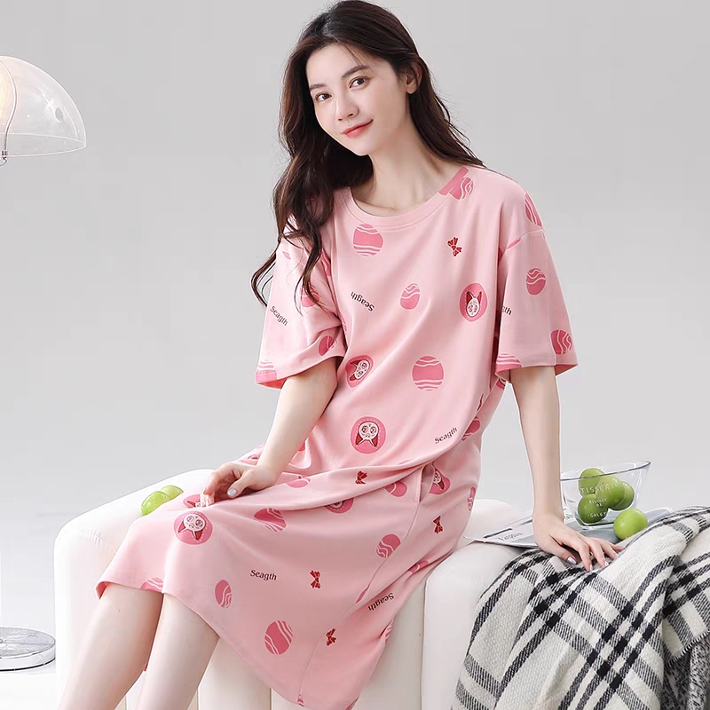 ชุดนอนกระโปรงผู้หญิงลายน่ารัก  #306-316 - รูปที่ 2