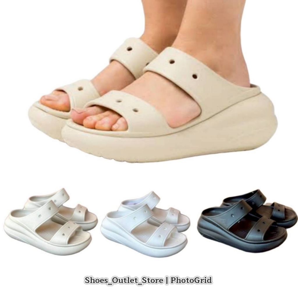 รองเท้าแตะ Crocs Crush Sandal Women ของแท้