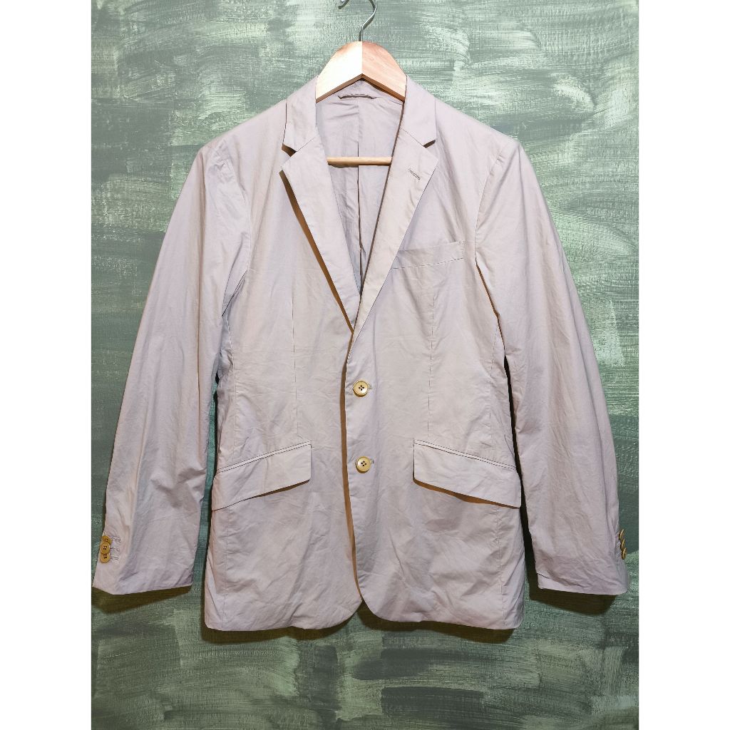 theory Foxnsp Jacesw Costa Blazer Jacket Khaki Color Size 36