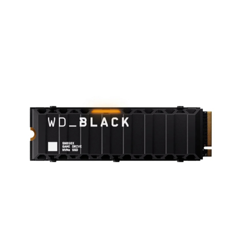 4 TB SSD M.2 PCIe 4.0 WD BLACK SN850X (WDS400T2XHE) NVMe HEATSINK