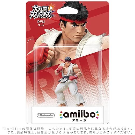 Nintendo Amiibo : Amiibo อะมิโบ้ Ryu ของแท้ ของใหม่ ไม่แกะ