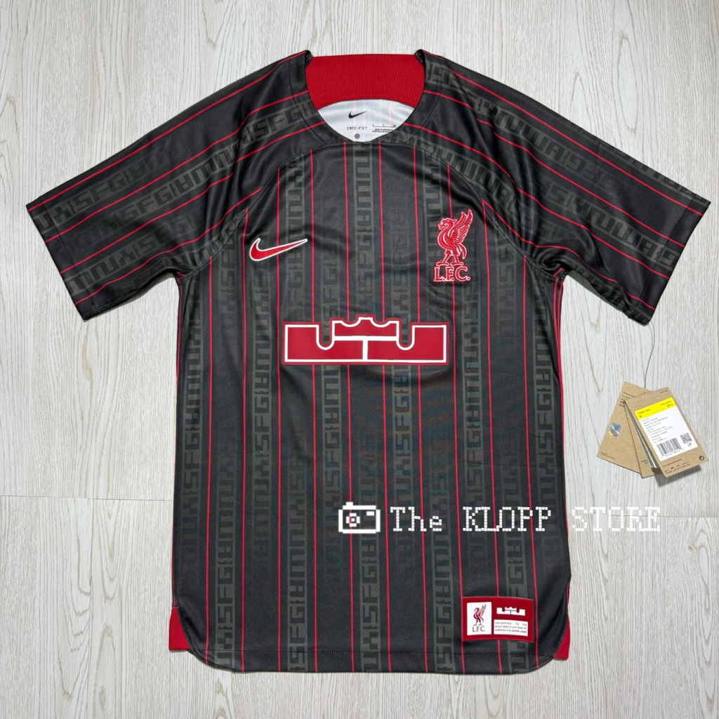 เสื้อ NIKE LEBRON JAMES X LIVERPOOL ของแท้