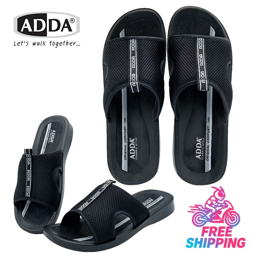 รองเท้าแตะ ADDA PU รุ่น 7J05M1 ไซส์38"-45"