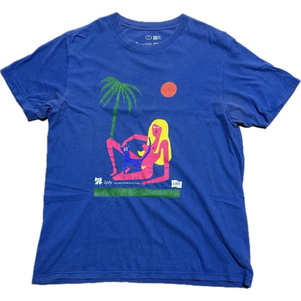 เสื้อคอกลมมือสอง RVCA