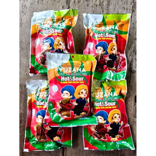ยำใบชาพม่าแท้ Yuzana Hot & Sour (10 ซอง) 🇲🇲 สลัดใบชา รสเปรี้ยวเผ็ด ขายดี พร้อมทาน