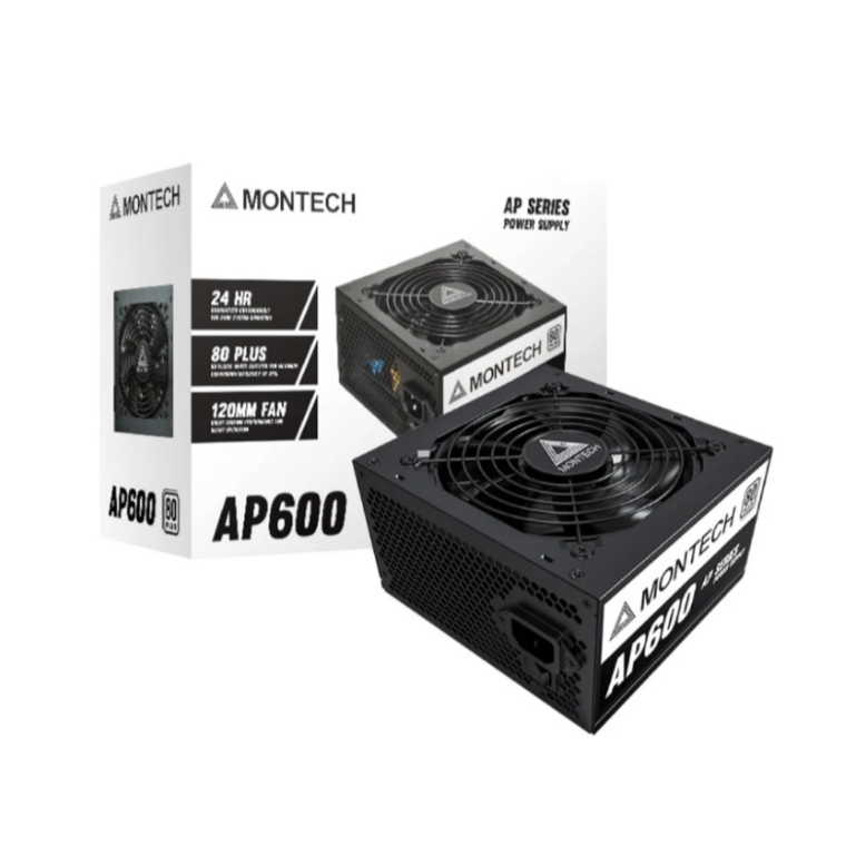 POWER SUPPLY (80+ WHITE) 600W MONTECH AP600