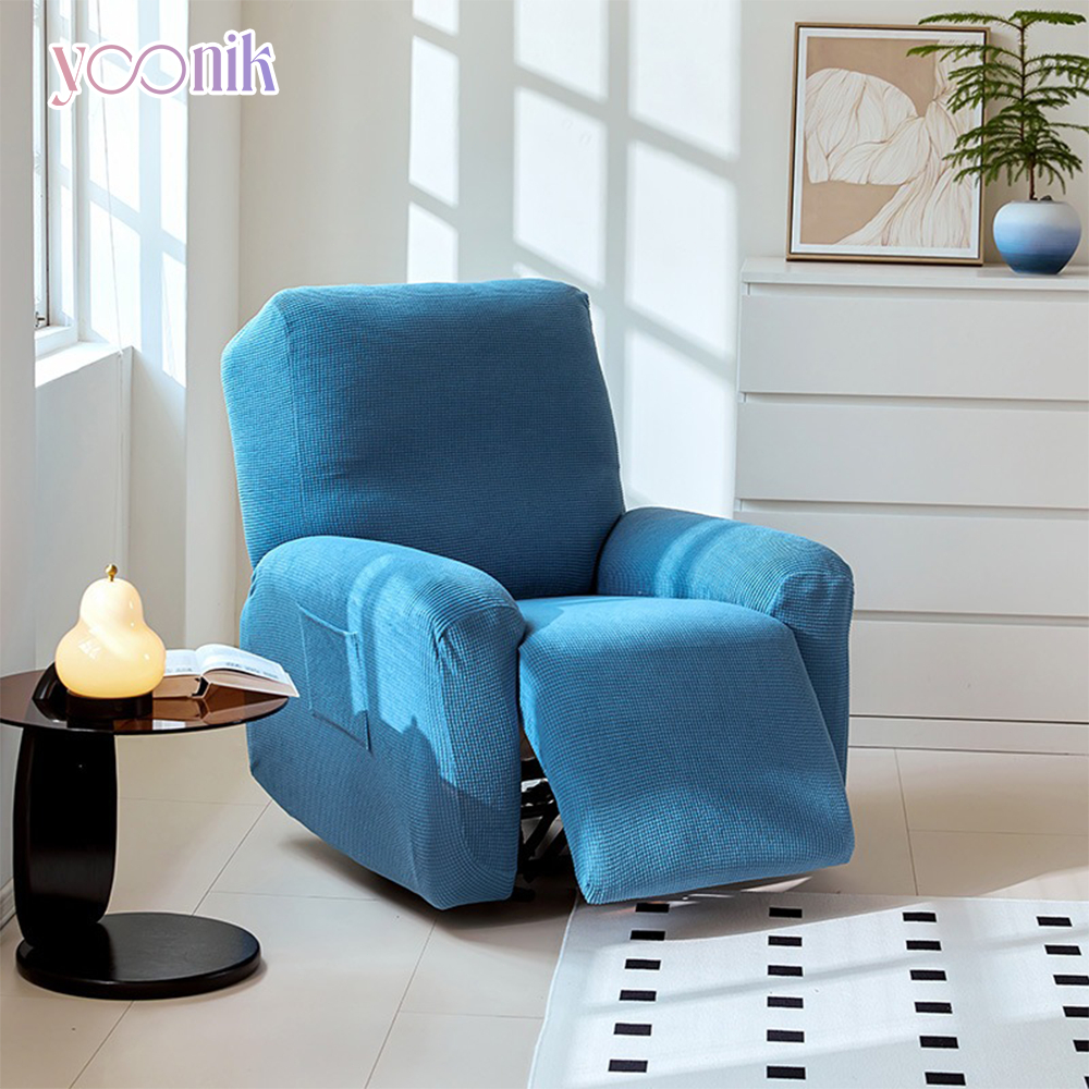 Yoonik เซตผ้าคลุมโซฟา 4 - 6ชิ้น ป้องกันไรฝุ่น กันน้ำ ถอดซักง่าย ผ้าคลุมเก้าอี้ยกขา