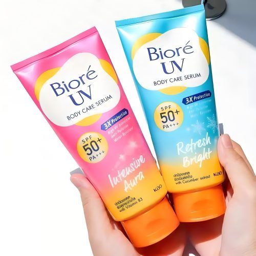 Biore UV Anti-Pollution Body Care SPF50+ PA++++ ຄຣີມກັນແດດສຳລັບຜິວກາຍ 150ml