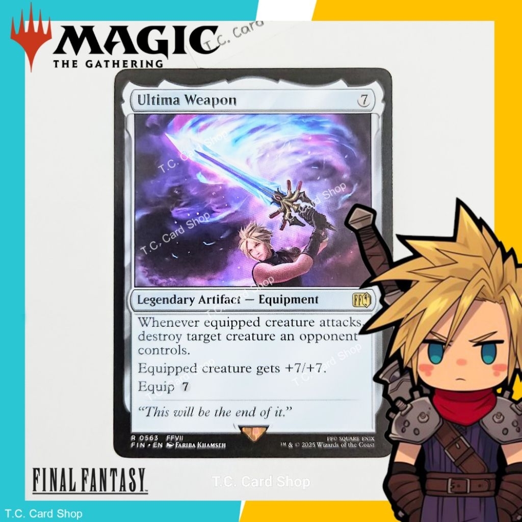 Ultima Weapon - R0563 FFVII (Goldstamp) - Final Fantasy - Magic the Gathering (MTG) (FIN)