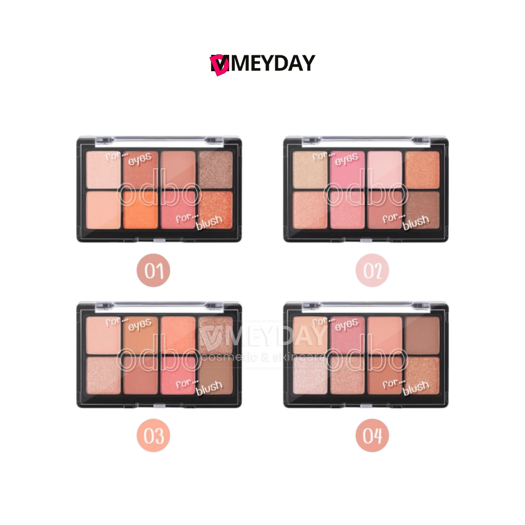 (ODS01) odbo อายแชโดว์ ฟอร์ อายส์ ฟอร์ บลัช โอดีบีโอ FOR EYES FOR BLUSH